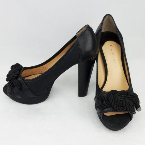 Gianni Bini Shoes - Gianni Bini Open Toe Heel Rope Detail 6.5M